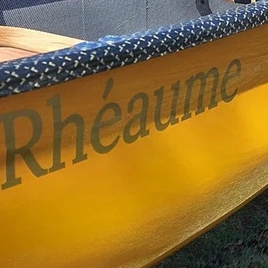 Rheaume 15' Prospector Kevlar Canoe in Mango: A Lightweight, Versatile Canoe for All Paddlers