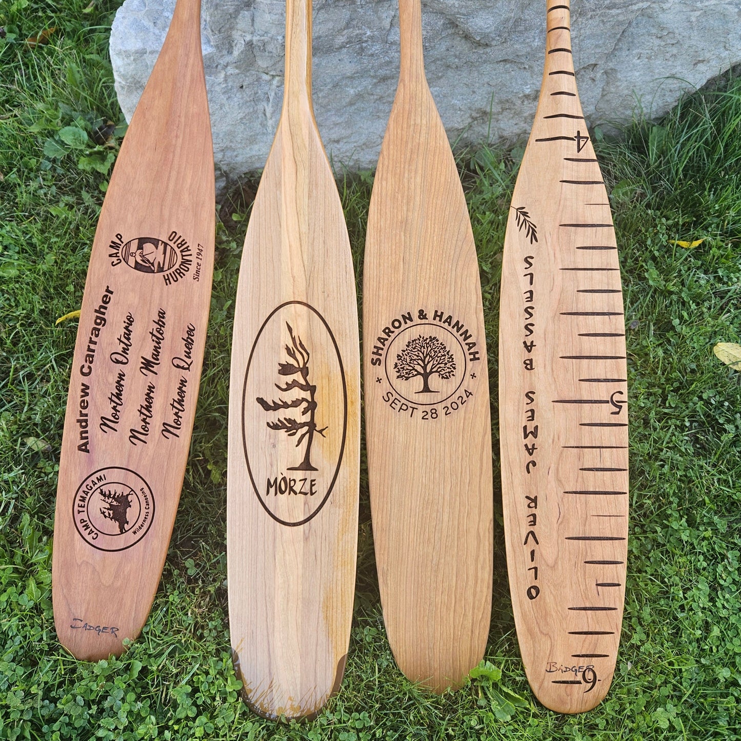 CUSTOM LASER PADDLE ENGRAVING