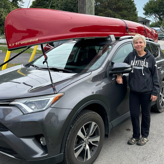 Make your canoe transportation effortless with our comprehensive Canoe Transportation Bundle. This package includes everything you need to securely transport your canoe to your favorite paddling spot. 