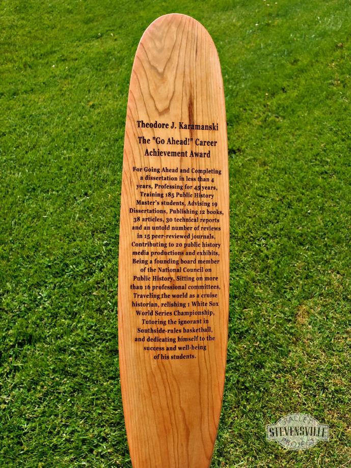 CUSTOM LASER PADDLE ENGRAVING