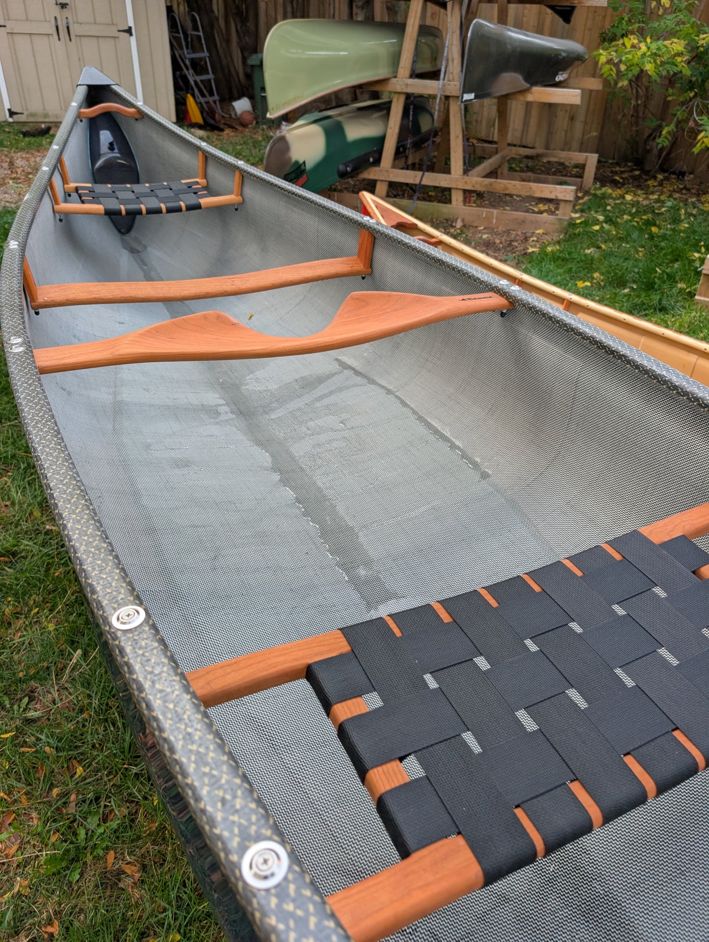 FACTORY 2ND RHEAUME 15' PROSPECTOR KEVLAR CANOE