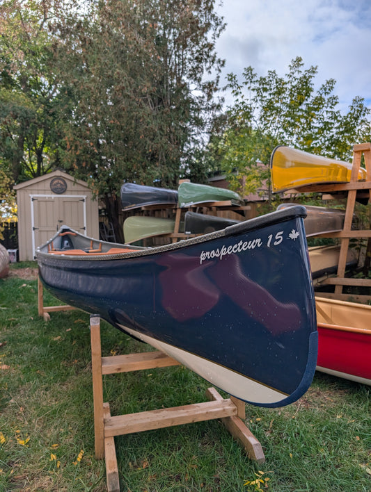 FACTORY 2ND RHEAUME 15' PROSPECTOR KEVLAR CANOE