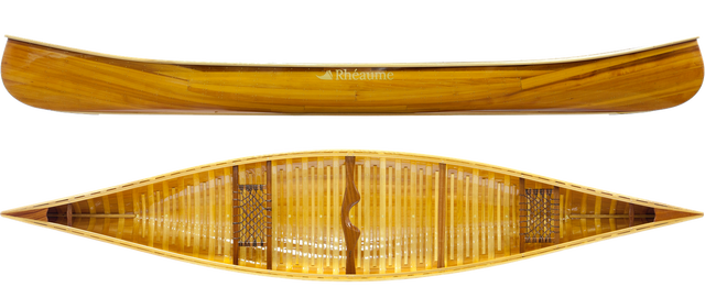 FOR SALE: Rheaume 16’ Trader Cedar Canoe: Elegance and Performance in Every Stroke