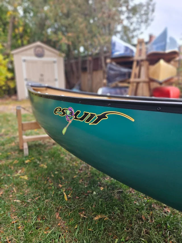 Esquif Adirondack 12' T-Formex Canoe:  Available in green, sand, and camo options, you can choose a color that best suits your personal style or blends seamlessly with the natural environments you explore.