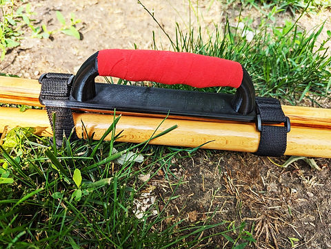 PortagePAL: The intuitive design of the PortagePAL means that strapping your gear together is quick and straightforward. Simply wrap the straps around your items and secure them using the hook and loop system – it's that easy!