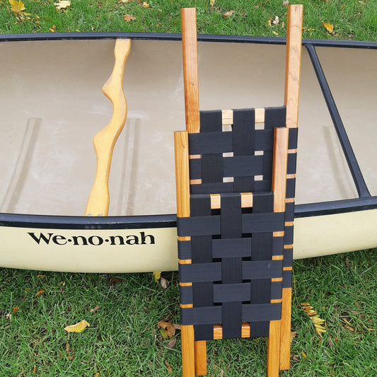 The Bow Webbed Canoe Seat is designed for straightforward installation, making it a great choice for both new canoes and as a replacement seat. Its universal design and trimmable length mean it can fit a wide range of canoes with minimal effort.