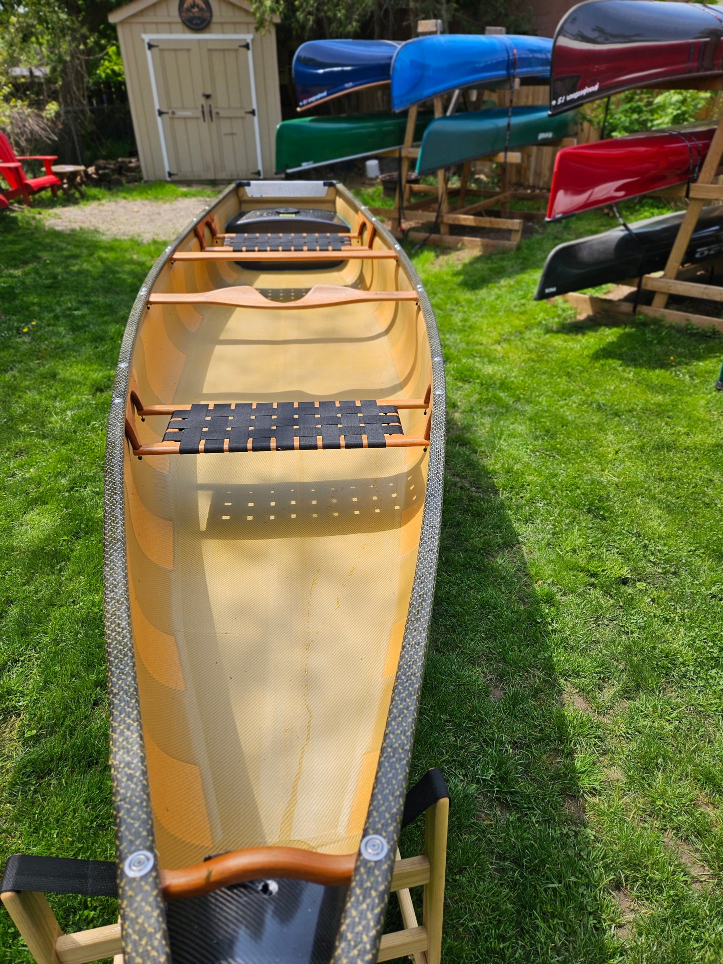 RHEAUME 14' RACCOON KEVLAR CANOE