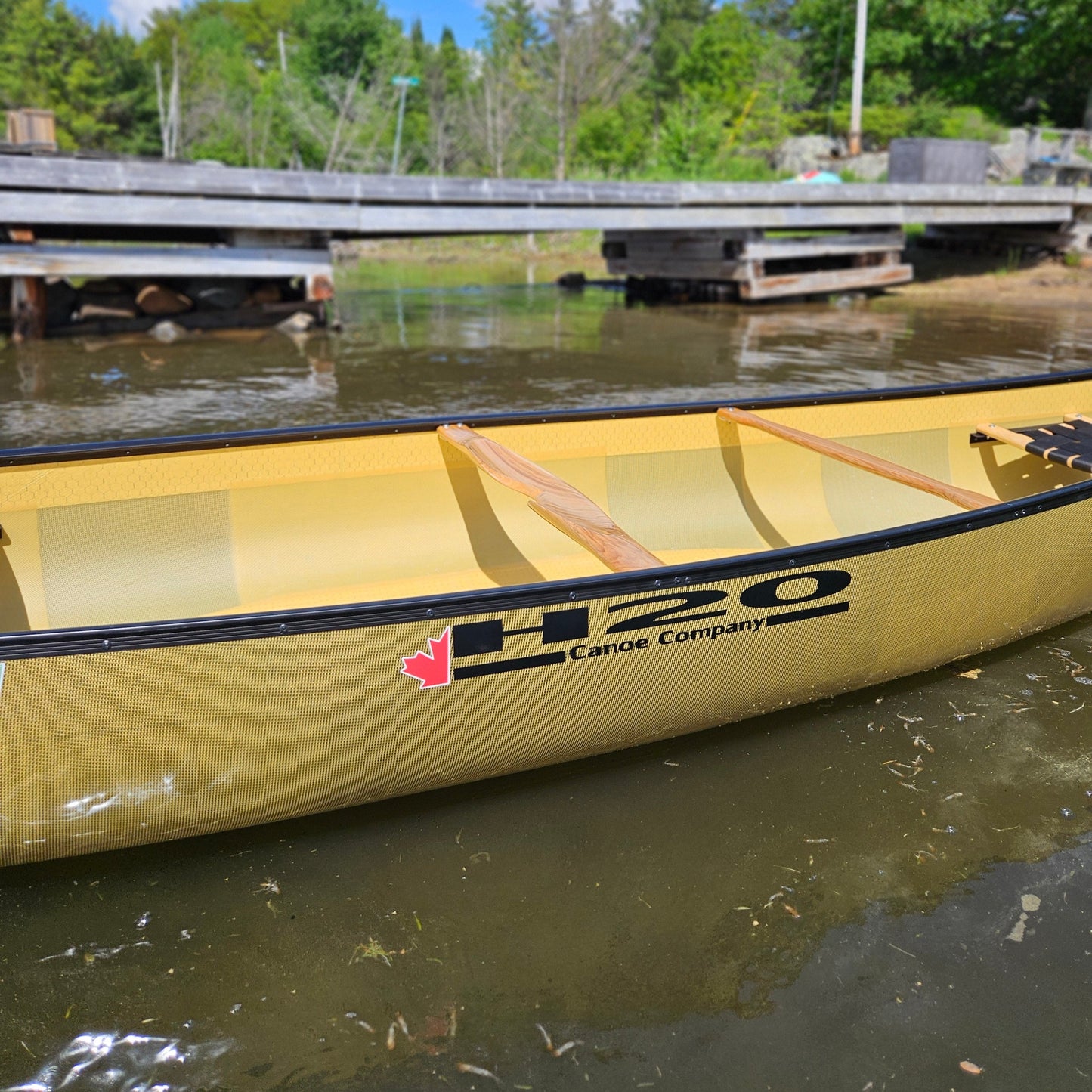 H2O PROSPECTOR 16'4 EPOXY w/ UV SHIELD BRUTE FORCE CARBON KEVLAR