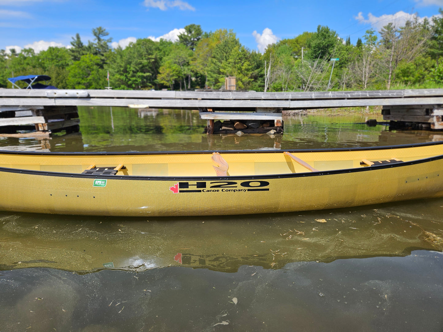 H2O PROSPECTOR 16'4 EPOXY w/ UV SHIELD BRUTE FORCE CARBON KEVLAR