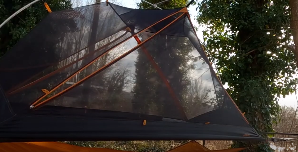AERIAL A1 TREE TENT WITH OPTIONAL  GEAR HAMMOCK (A Must Have)