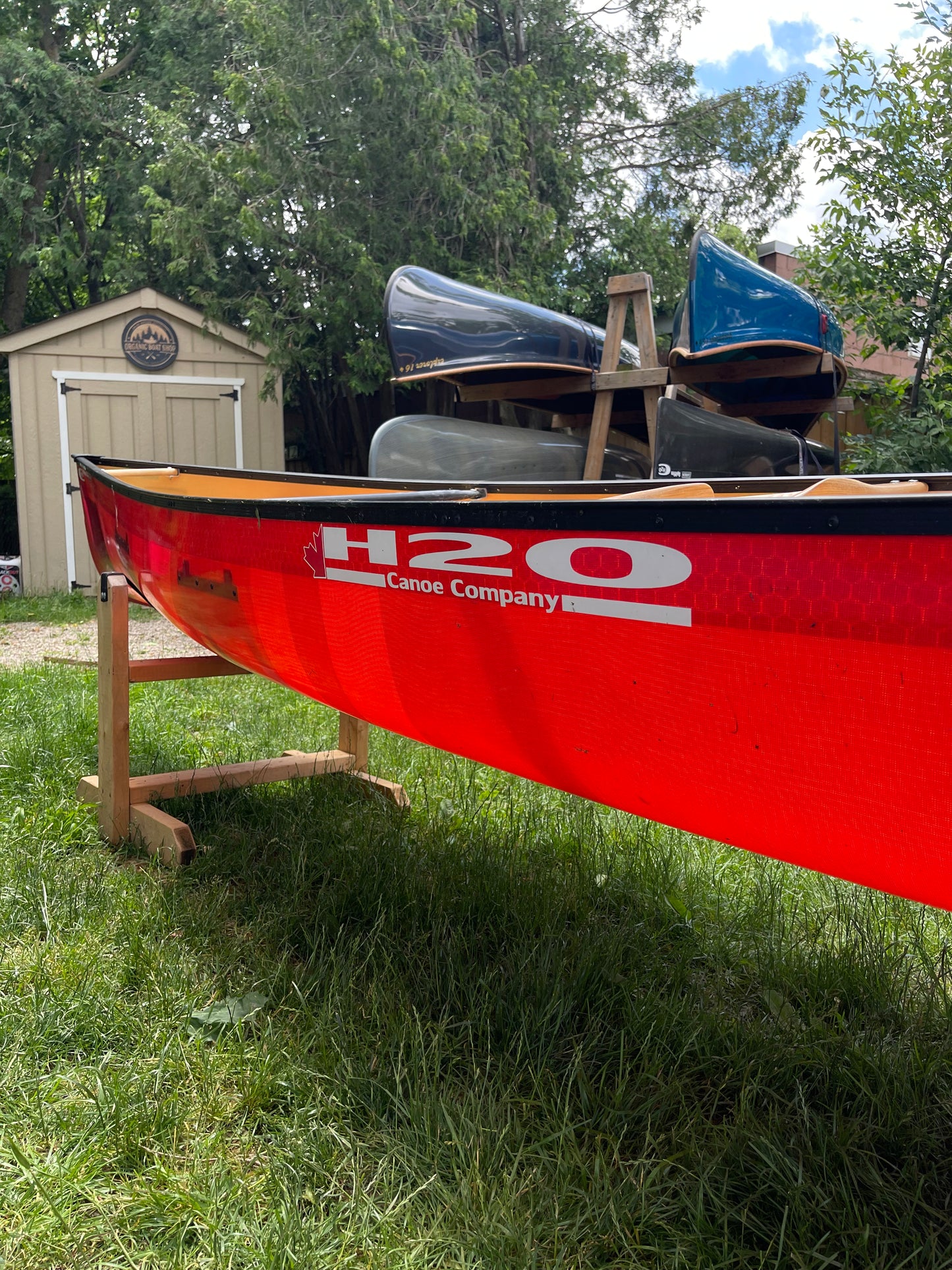 H2O OUTFITTER 17'4 KEVLAR RED