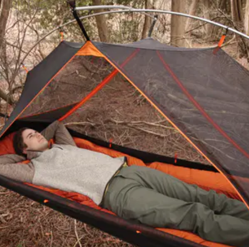 Ultimate Comfort and sleep experience using the Aerial A1 Tree Tent