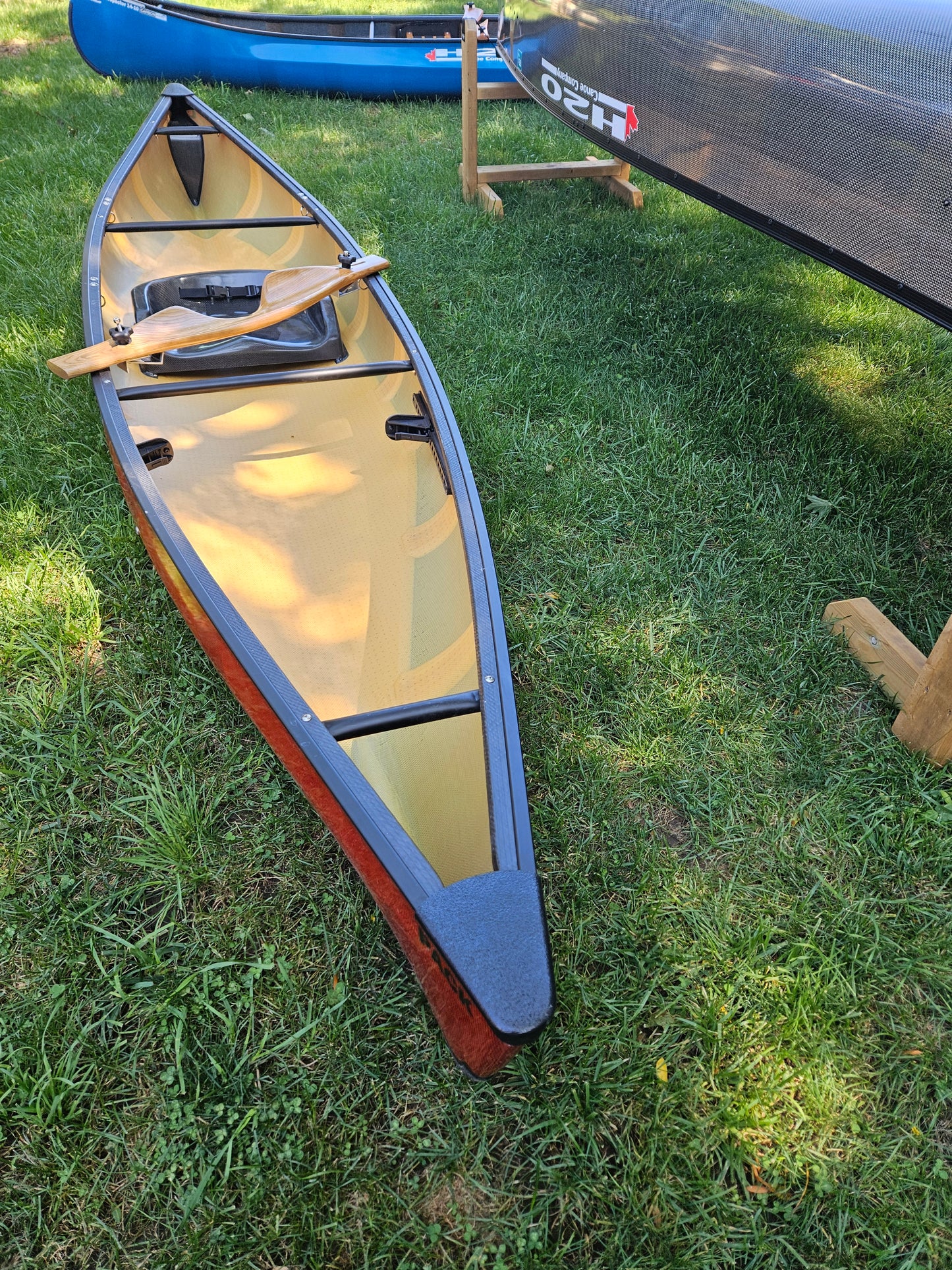 H2O CANOE ADIRONDACK PACK 12 EPOXY w/ UV SHIELD PRO LITE CARBON INNEGRA