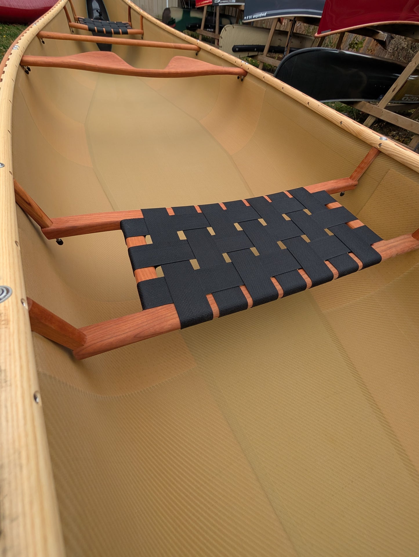 RHEAUME 17'4 PROSPECTOR KEVLAR CANOE (Needs photos)