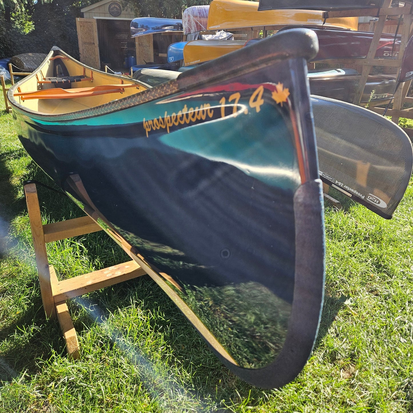 RHEAUME 17'4 PROSPECTOR KEVLAR CANOE