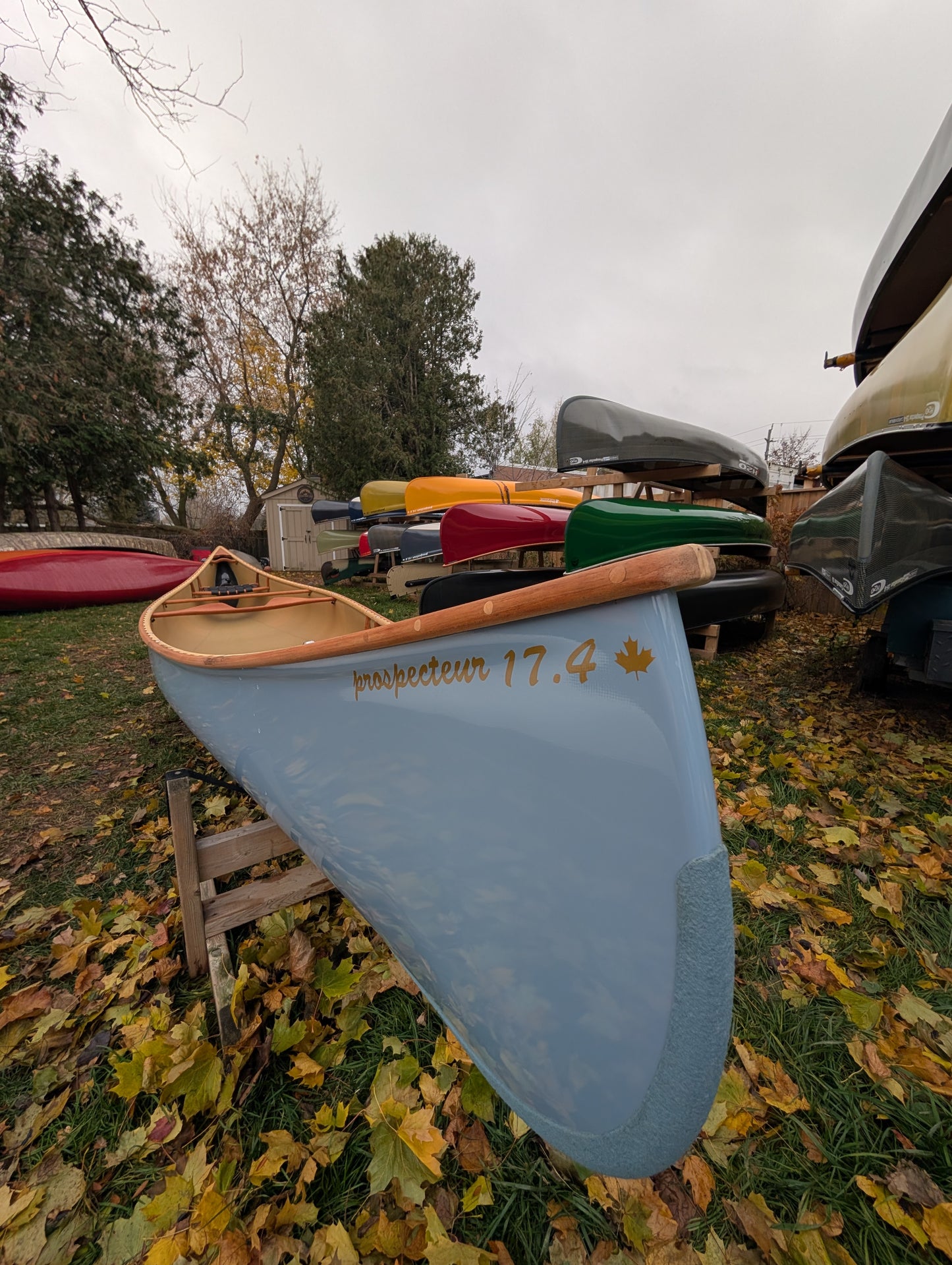 RHEAUME 17'4 PROSPECTOR KEVLAR CANOE (Needs photos)