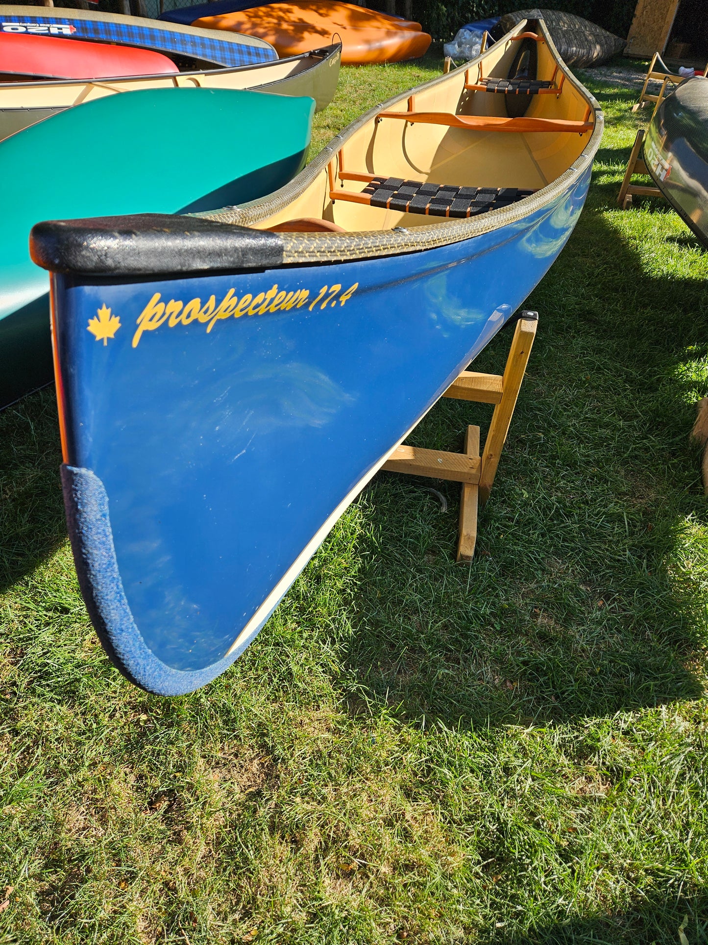 RHEAUME 17'4 PROSPECTOR KEVLAR CANOE