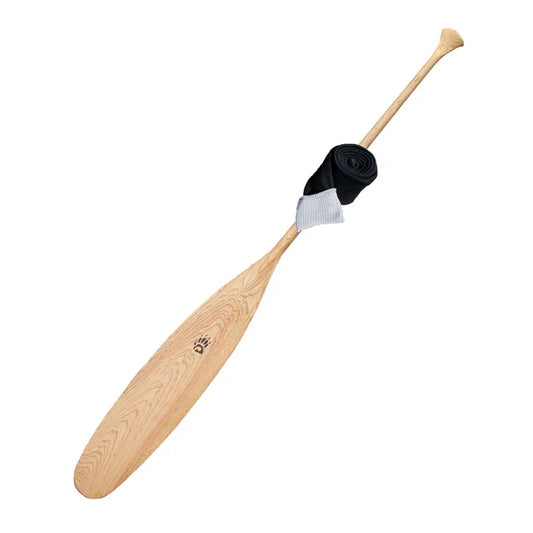 The Badger Tripper Cherry Canoe Paddle is a true all-rounder, adept at meeting the demands of various paddling environments. Its design caters to all styles, from gentle glides across calm lakes to navigating through winding rivers.   To protect your investment, each Tripper Cherry Canoe Paddle comes with a Badger Paddle Sock. This added protection is essential for keeping your paddle in top condition during transport and storage, ensuring longevity and sustained performance.