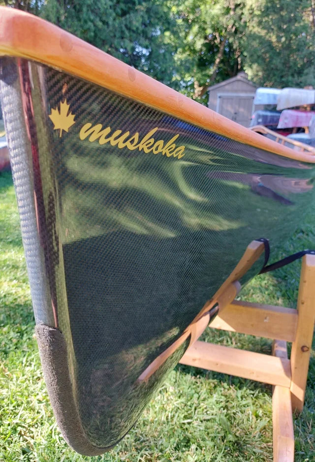 FOR SALE: Rheaume Muskoka 16' Carbon Canoe: Speed and Maneuverability for Solo and Tandem Paddlers