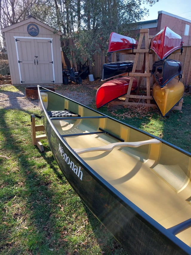 WENONAH 17'6 ESCAPE GRAPHITE ULTRA-LITE CANOE IN STOCK