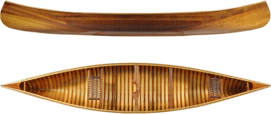 FOR SALE: Rheaume 16' Prospector Cedar Canoe: A Classic Blend of Tradition and Performance